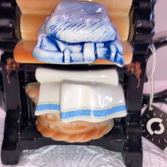 Teapot Paul Cardew Design Washing Mangle (Wringer) with Sugar Box 4 pieces - Picture 3 of 11